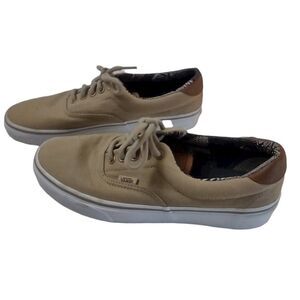 Vans C&L era 59 Tan Khaki Sneakers Unisex  Men's Size 7 or Women's Size 8.5